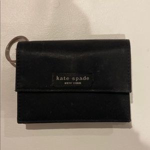 Kate Spade black coin purse